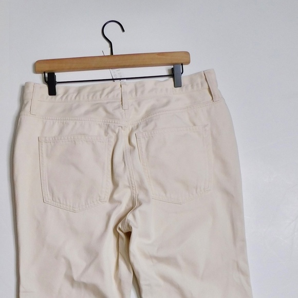 NWT!! J. CREW ’84 Mid Rise Relaxed Kickout Jeans Ecru Wash Size 31P 31 Petite - Picture 9 of 16